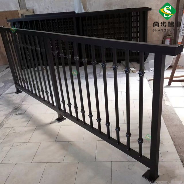 厂家定制生产铝合金护栏别墅工程围栏酒店阳台SM-535
