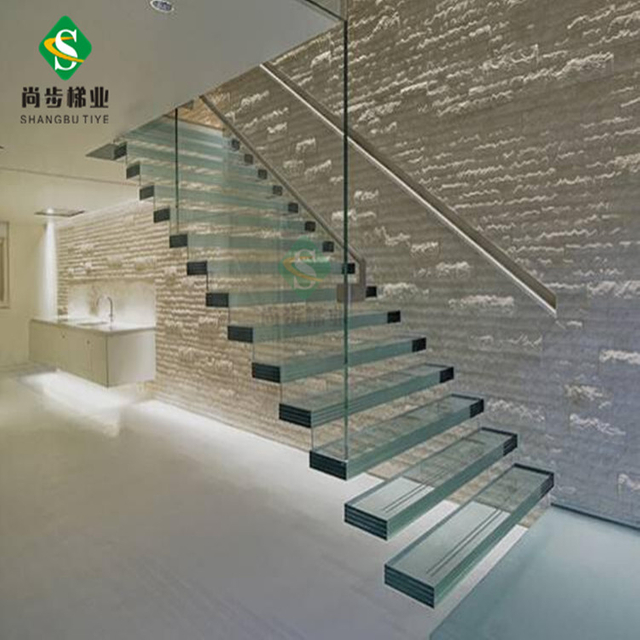 玻璃楼梯---佛山尚步梯业