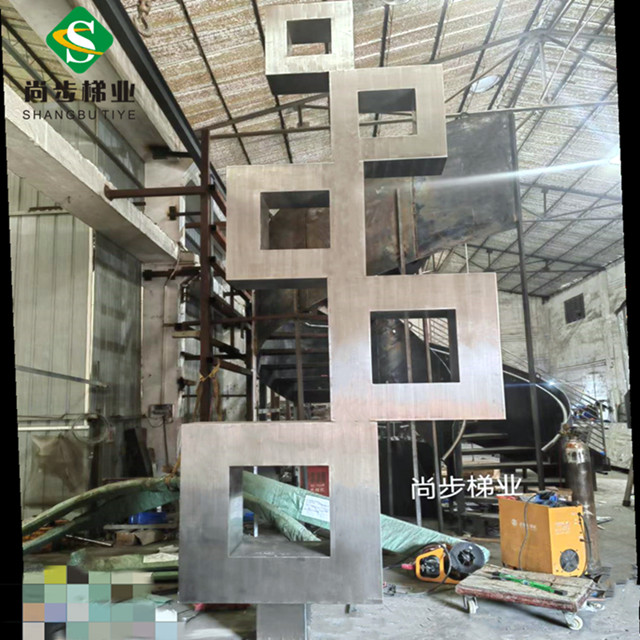 佛山尚步梯业厂家定制生产不锈钢碳钢广告牌设计制作